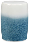 Ikegrove - White / Blue - Stool