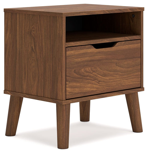 Fordmont - Auburn - One Drawer Night Stand
