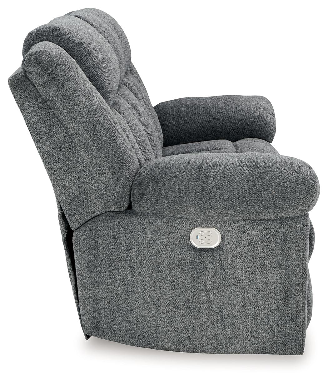 Tip-off - Power Reclining Sofa With Adj Headrest