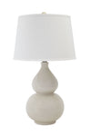 Saffi - Cream - Ceramic Table Lamp