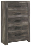 Wynnlow - Gray - Five Drawer Chest