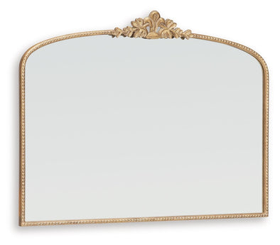 Aghes - Accent Mirror With 16 Led Lights - Pearl Silver – Mega
