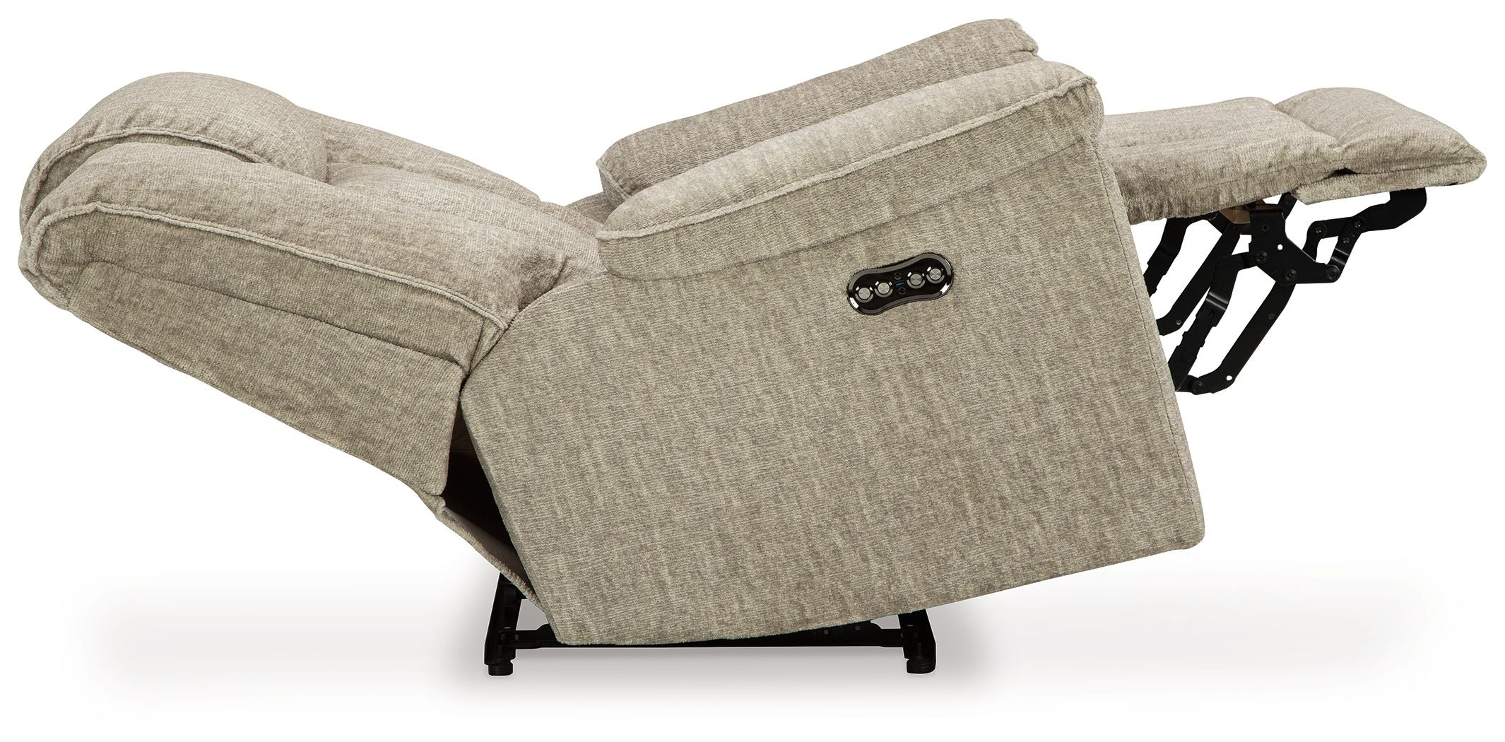 Hindmarsh - Stone - Power Recliner/ Adj Headrest