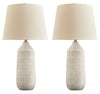 Willport - Off White - Ceramic Table Lamp (Set of 2)