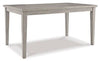 Parellen - Gray - Rectangular Dining Room Table