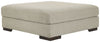 Lyndeboro - Wicker - Oversized Accent Ottoman