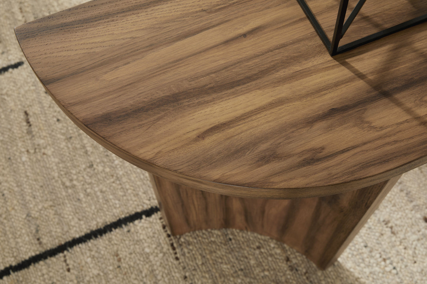 Austanny - Warm Brown - Sofa Table