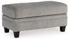 Davinca - Charcoal - Ottoman