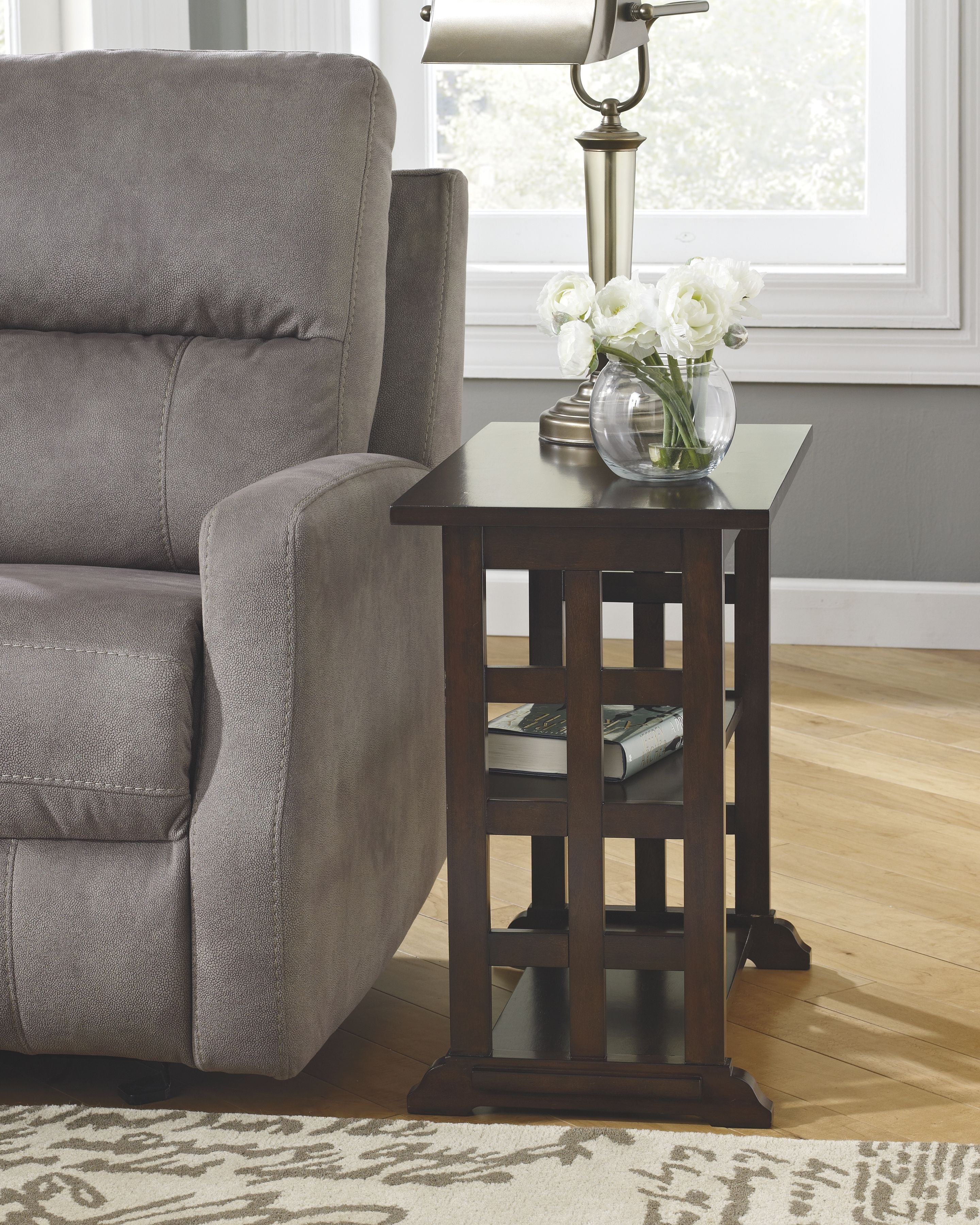 Braunsen - Brown - Chair Side End Table