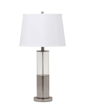 Norma - Silver Finish - Metal Table Lamp (2/CN)