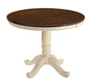 Whitesburg - Cottage White - Round Dining Room Table Base