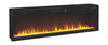 Entertainment Accessories - Black - Wide Fireplace Insert