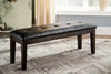 Haddigan - Dark Brown - Large UPH Dining Room Bench