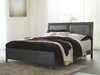 Delmar - Dark Gray -  UPH Panel Bed