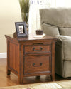 Woodboro - Dark Brown - Media End Table