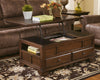 Gately - Medium Brown - Lift Top Cocktail Table