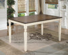 Whitesburg - Brown/Cottage White - Rectangular Dining Room Table