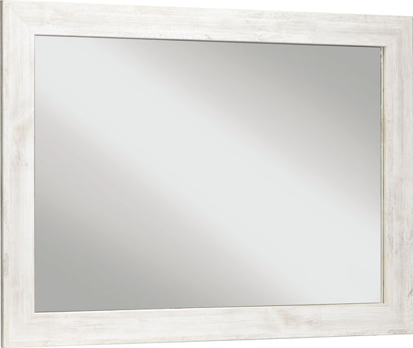 Paxberry - Whitewash - Bedroom Mirror