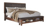 Ralene - Dark Brown - Queen UPH Storage Footboard