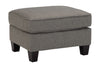 Brindon - Charcoal - Ottoman