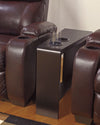 Carlyle - Almost Black - Chair Side End Table