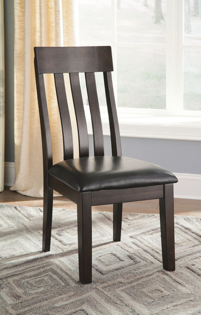 Haddigan - Dark Brown - Dining UPH Side Chair