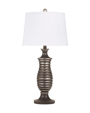 Rory - Antique Silver Finish - Metal Table Lamp (2/CN)