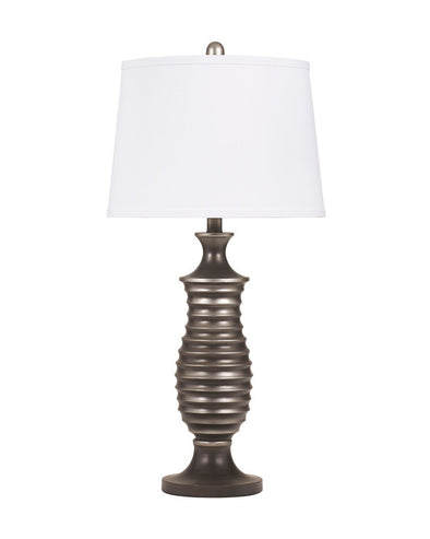 Rory - Antique Silver Finish - Metal Table Lamp (2/CN)