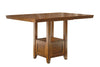 Ralene - Medium Brown - RECT DRM Counter EXT Table