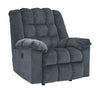 Ludden - Blue - Power Rocker Recliner