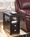 Hatsuko - Dark Brown - Chair Side End Table