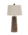 Sinda - Gray - Poly Table Lamp (2/CN)