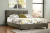 Masterton - Gray - Queen Upholstered Headboard