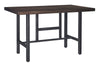 Kavara - Medium Brown - RECT Dining Room Counter Table