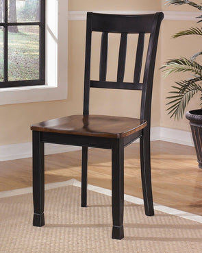 Owingsville - Black/Brown - Dining Room Side Chair