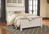 Willowton - Whitewash - Queen Panel Footboard