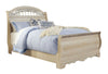 Catalina - Antique White - Queen Sleigh Footboard