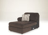 Jessa Place - Chocolate - LAF Corner Chaise