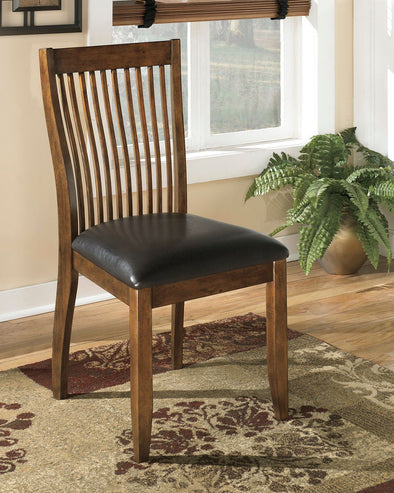 Stuman - Medium Brown - Dining UPH Side Chair