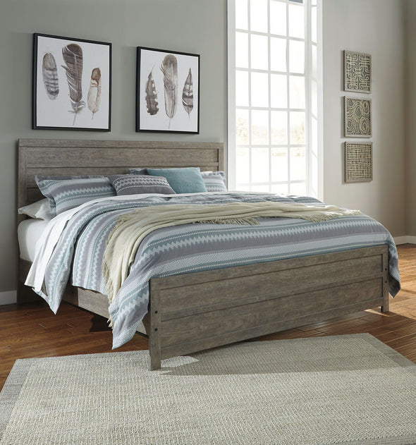 Culverbach - Gray -  Panel Bed