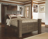 Juararo - Dark Brown - Queen Poster Footboard