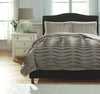 Voltos - Brown - Queen Duvet Cover Set