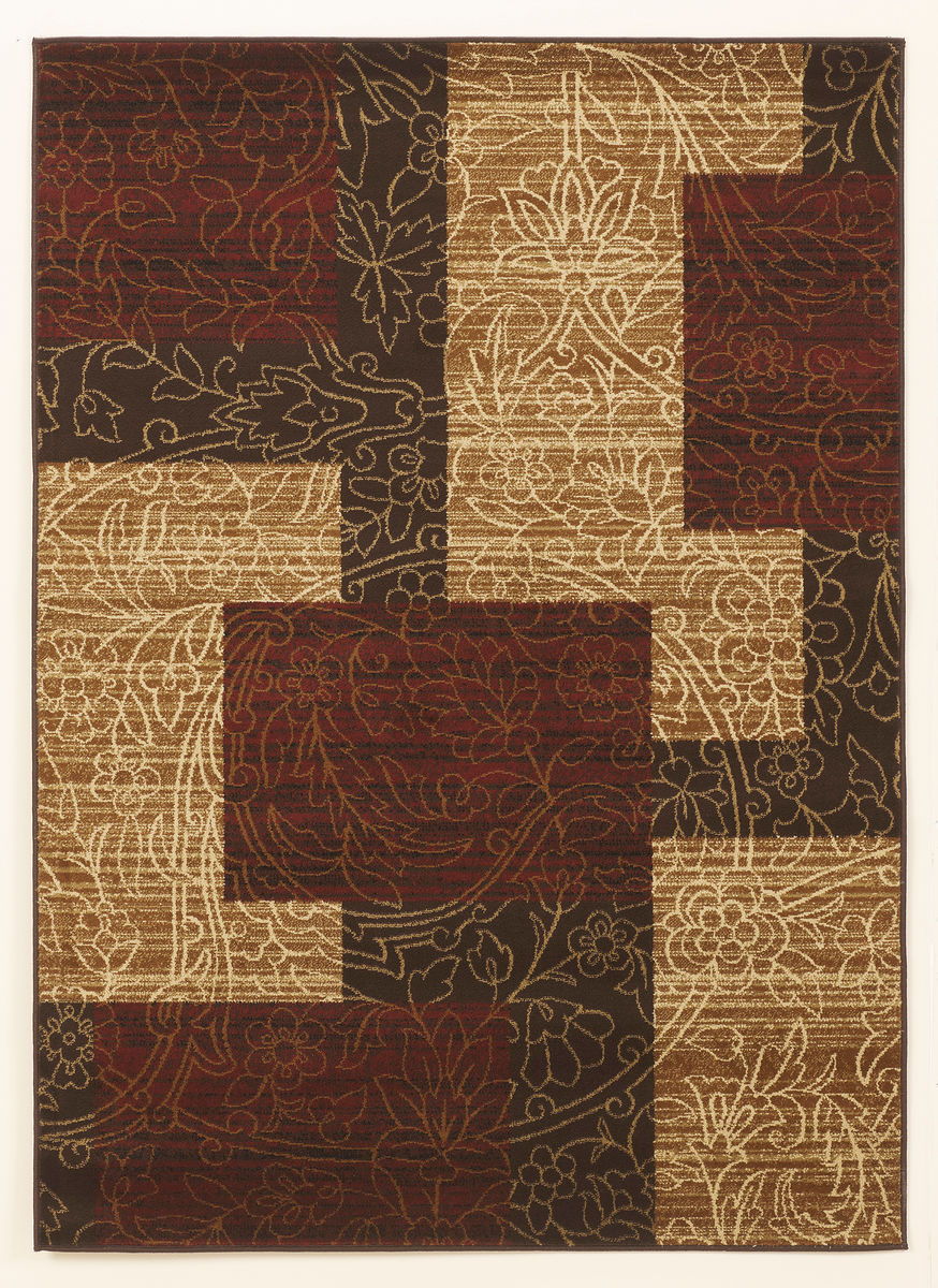 Rosemont - Red/Brown/Gold - Medium Rug