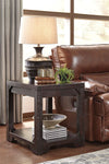 Rogness - Rustic Brown - Rectangular End Table