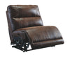 Luttrell - Espresso - Armless Recliner