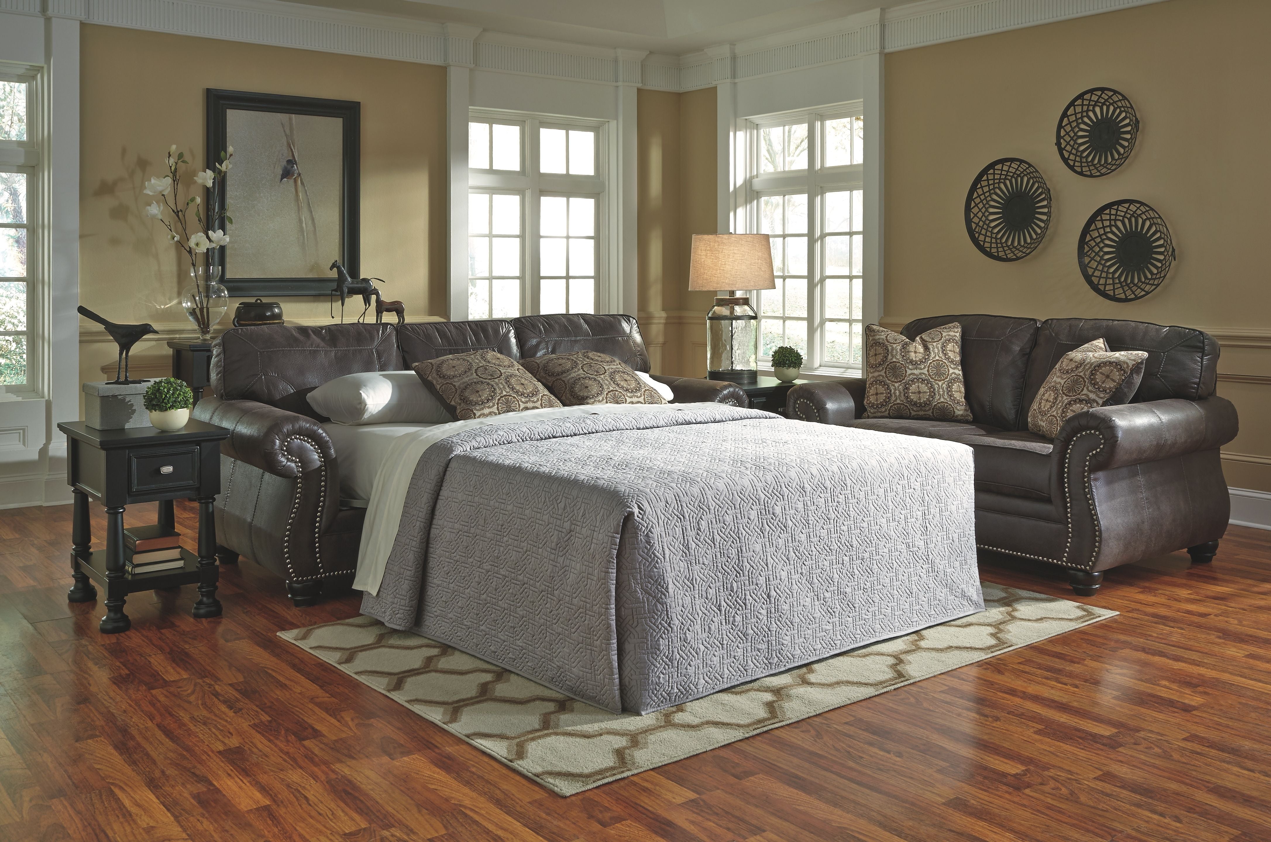 Breville - Charcoal - Queen Sofa Sleeper