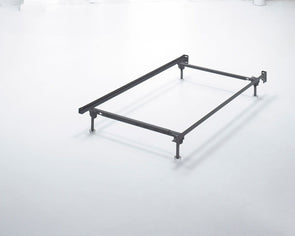 Frames And Rails - Metallic - Twin/Full Bolt on Bed Frame