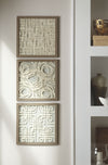 Odella - Cream/Taupe - Wall Decor Set (3/CN)