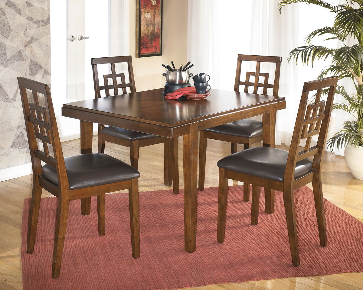 Cimeran - Medium Brown - RECT DRM Table Set (5/CN)