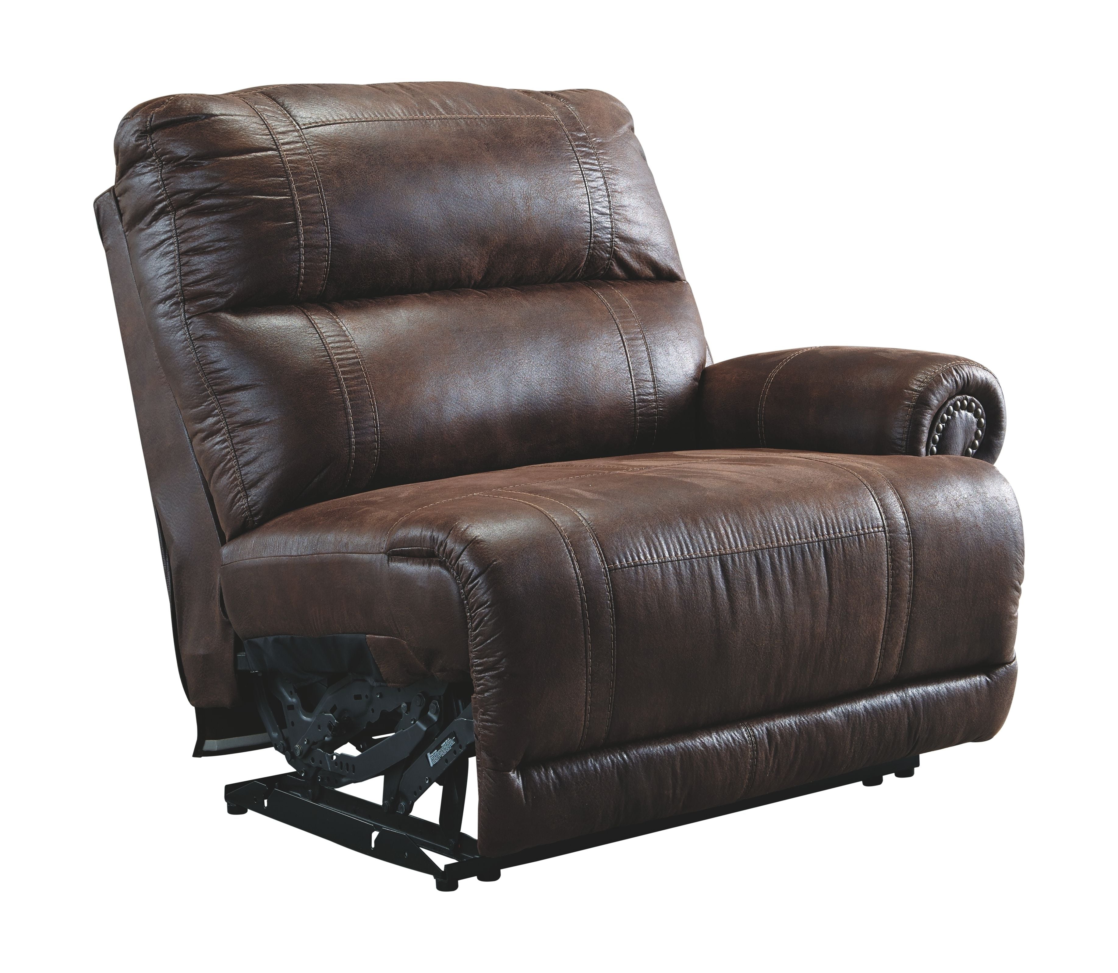 Luttrell - Espresso - RAF Zero Wall Power Recliner